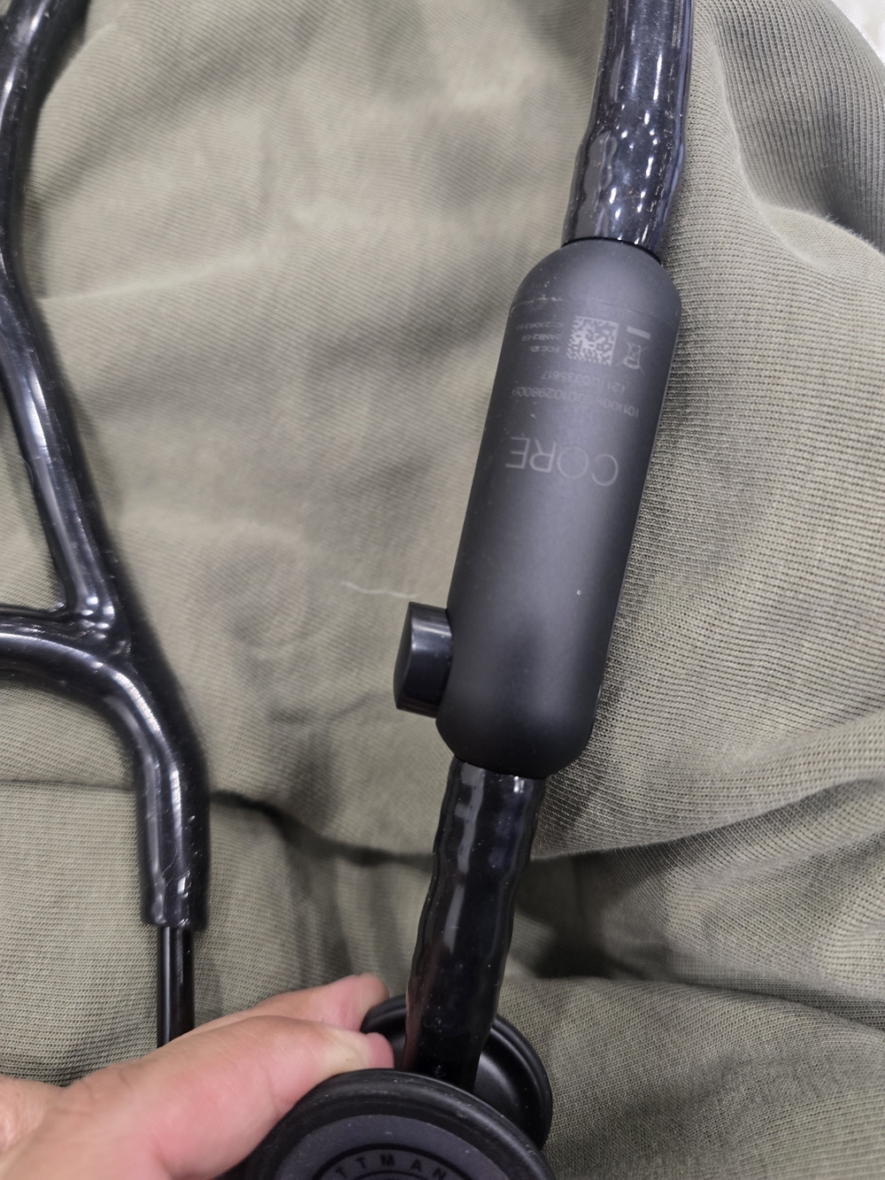 Littman CORE Black Stethoscope - Matte Black Finish